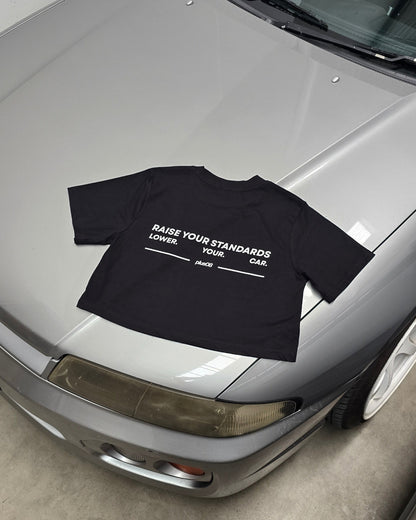 Raise Your Standards Launch Crop Top