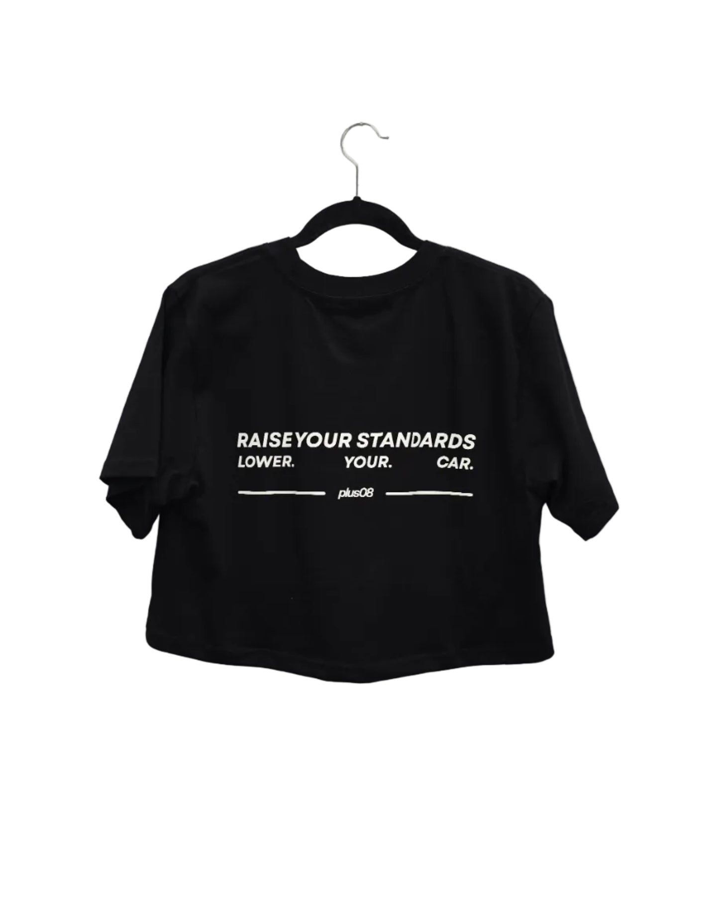 Raise Your Standards Launch Crop Top