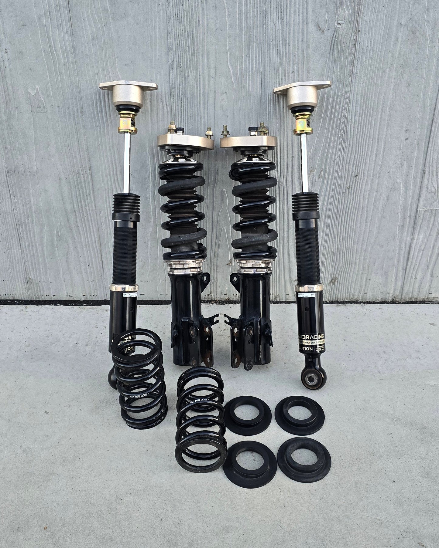 Mazda 2/Ford Fiesta BC Racing BR-RA Coilovers (2007-2014)