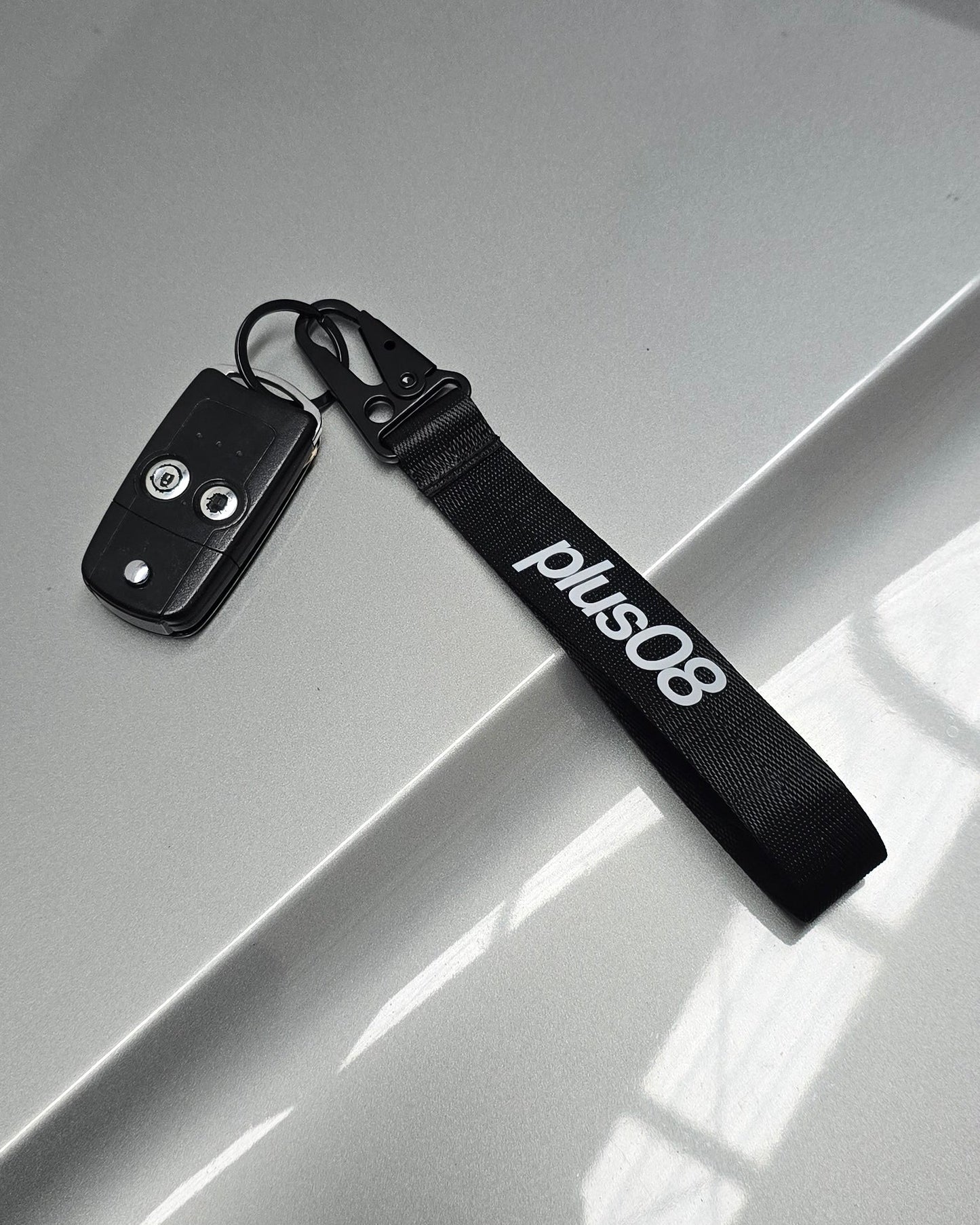 plus08 Lanyard Keychain