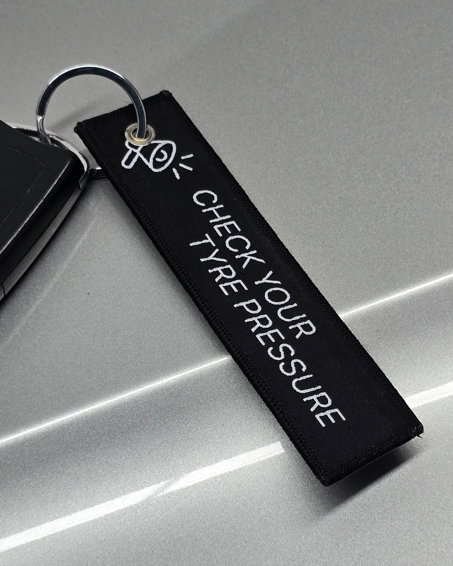 plus08 Jet Tag Keychain