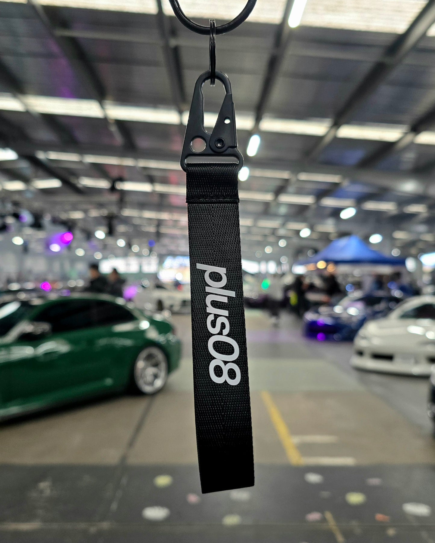 plus08 Lanyard Keychain