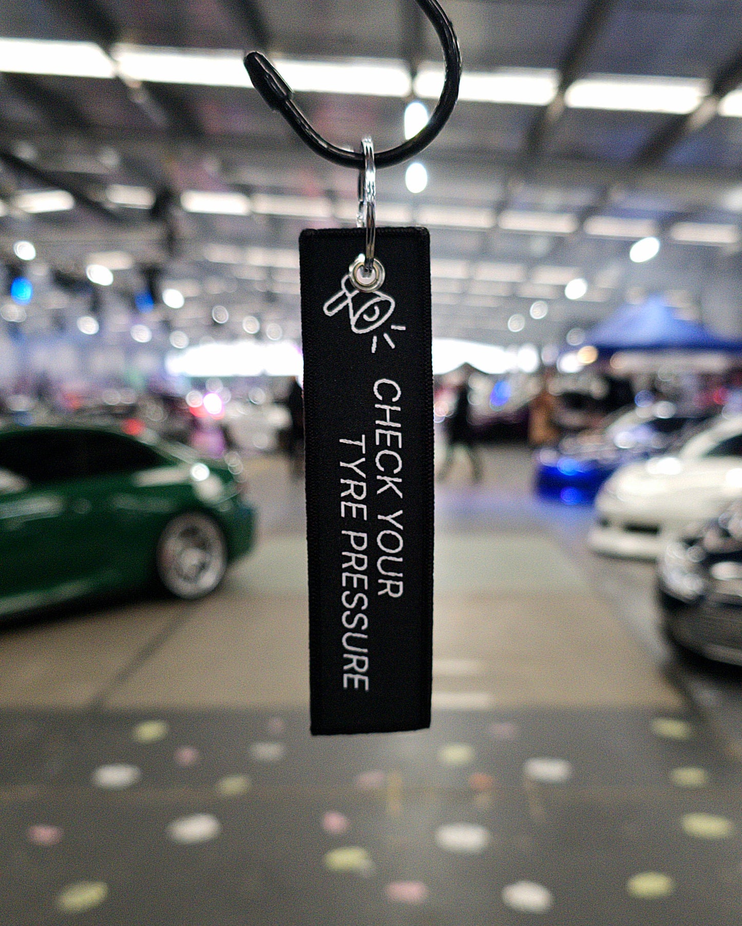 plus08 Jet Tag Keychain