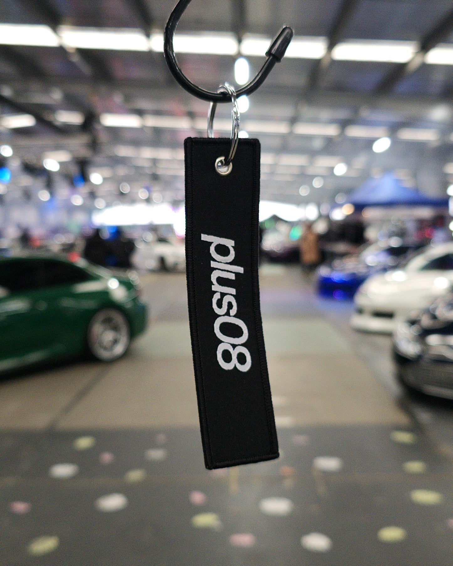 plus08 Jet Tag Keychain