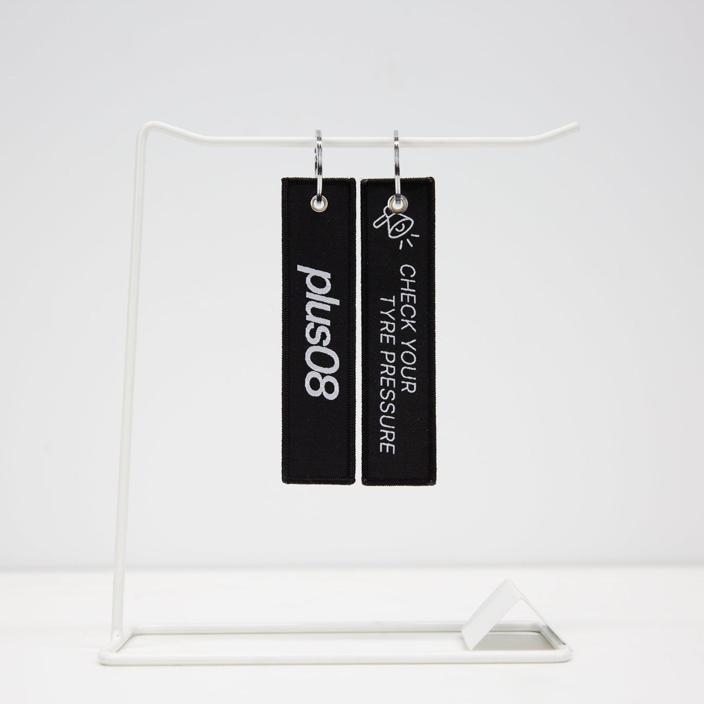 plus08 Jet Tag Keychain