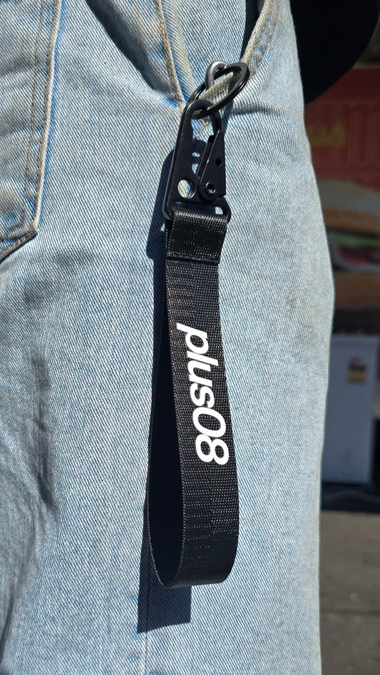 plus08 Lanyard Keychain